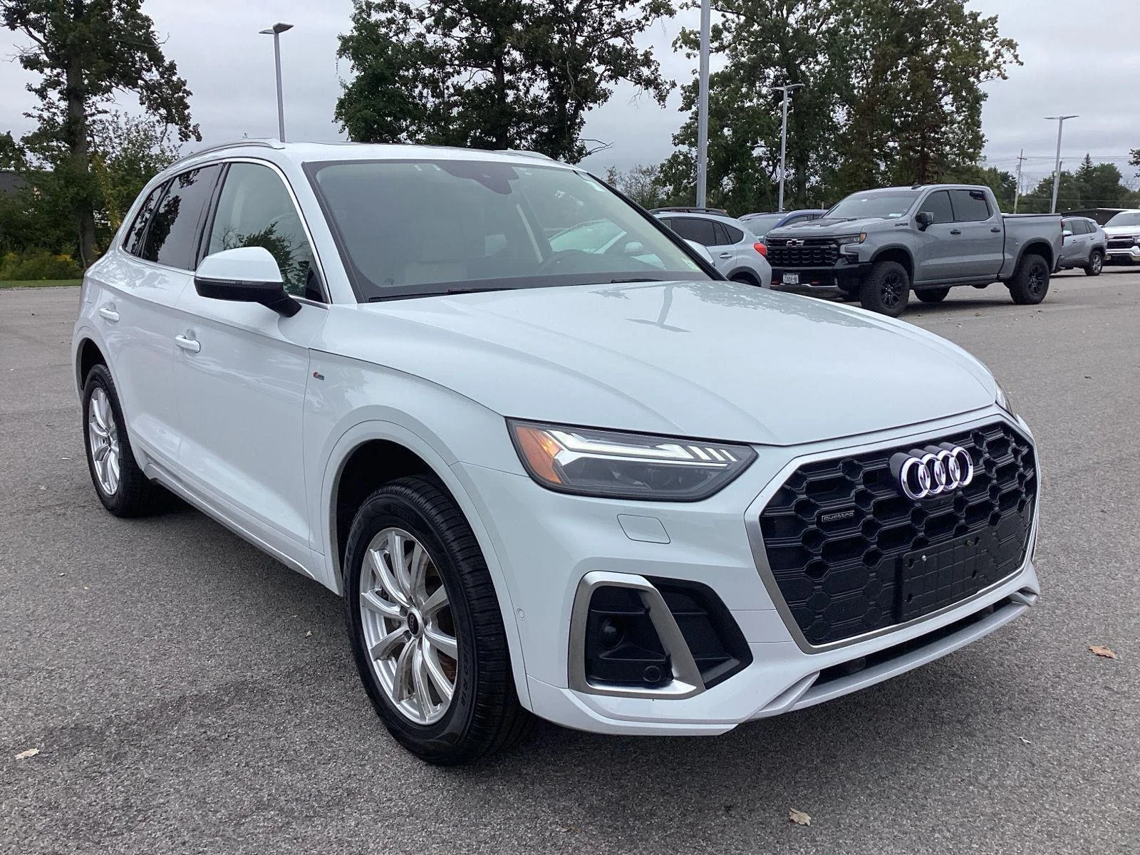 Used 2024 Glacier White Metallic Audi S line Prestige image 11