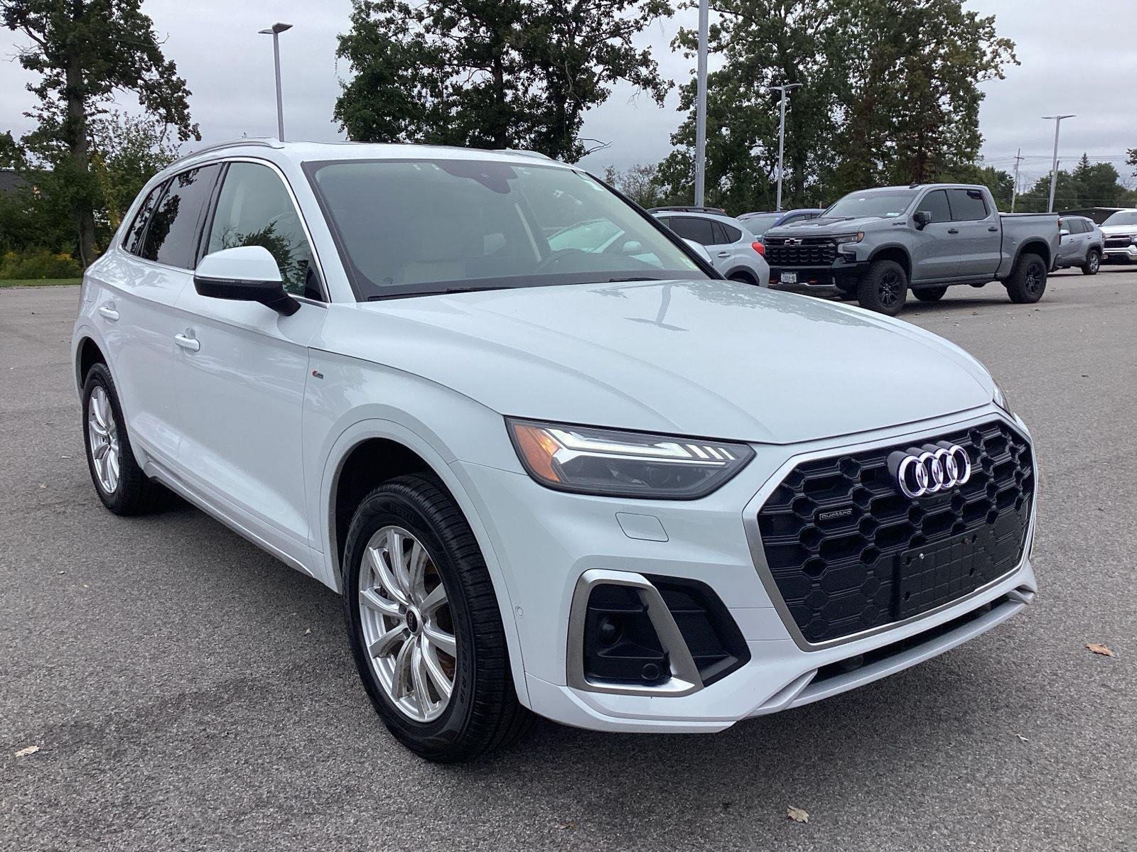 Used 2024 Glacier White Metallic Audi S line Prestige image 11