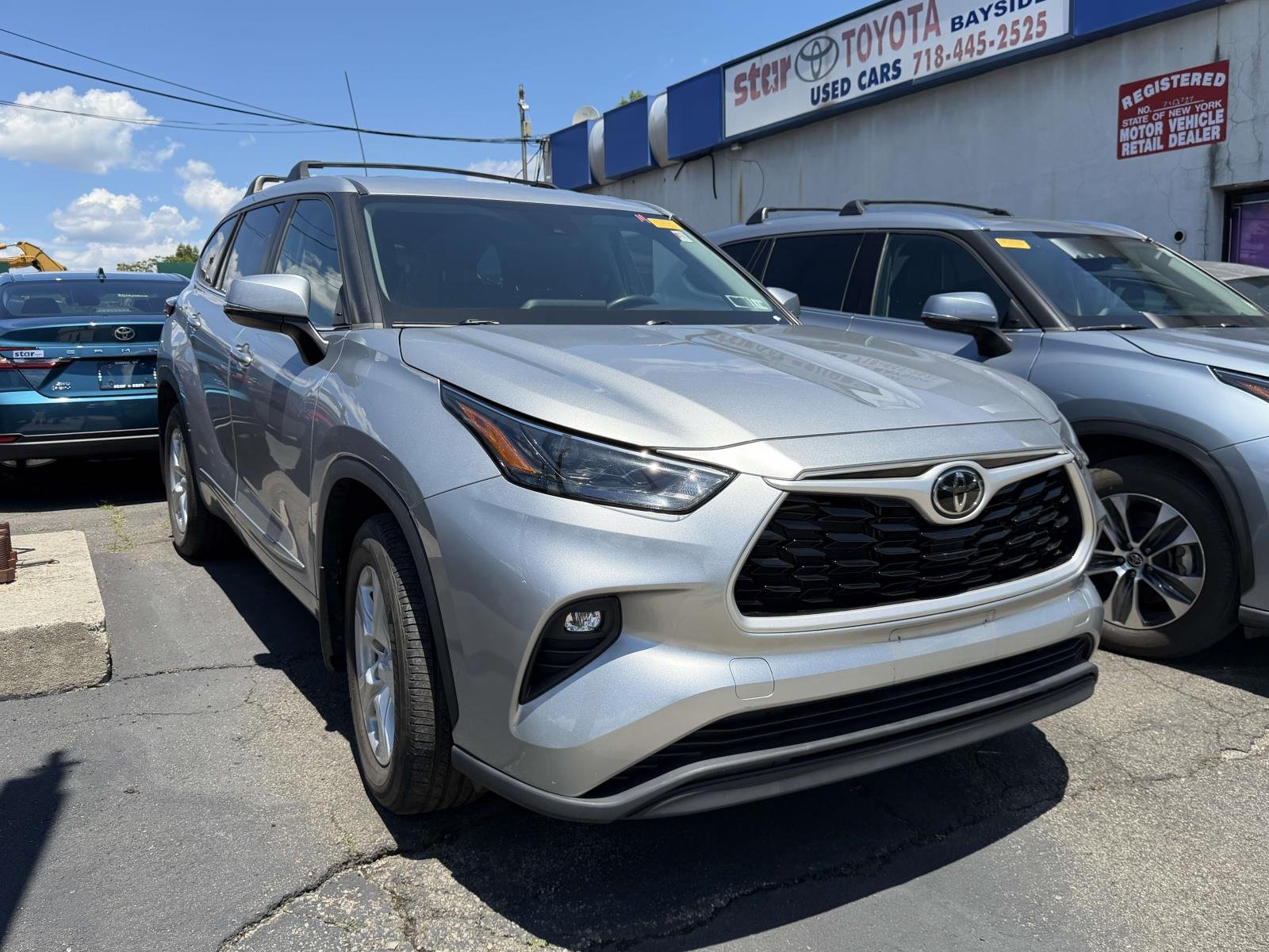 Used 2023 Silver Toyota LE AWD (Natl) image 1