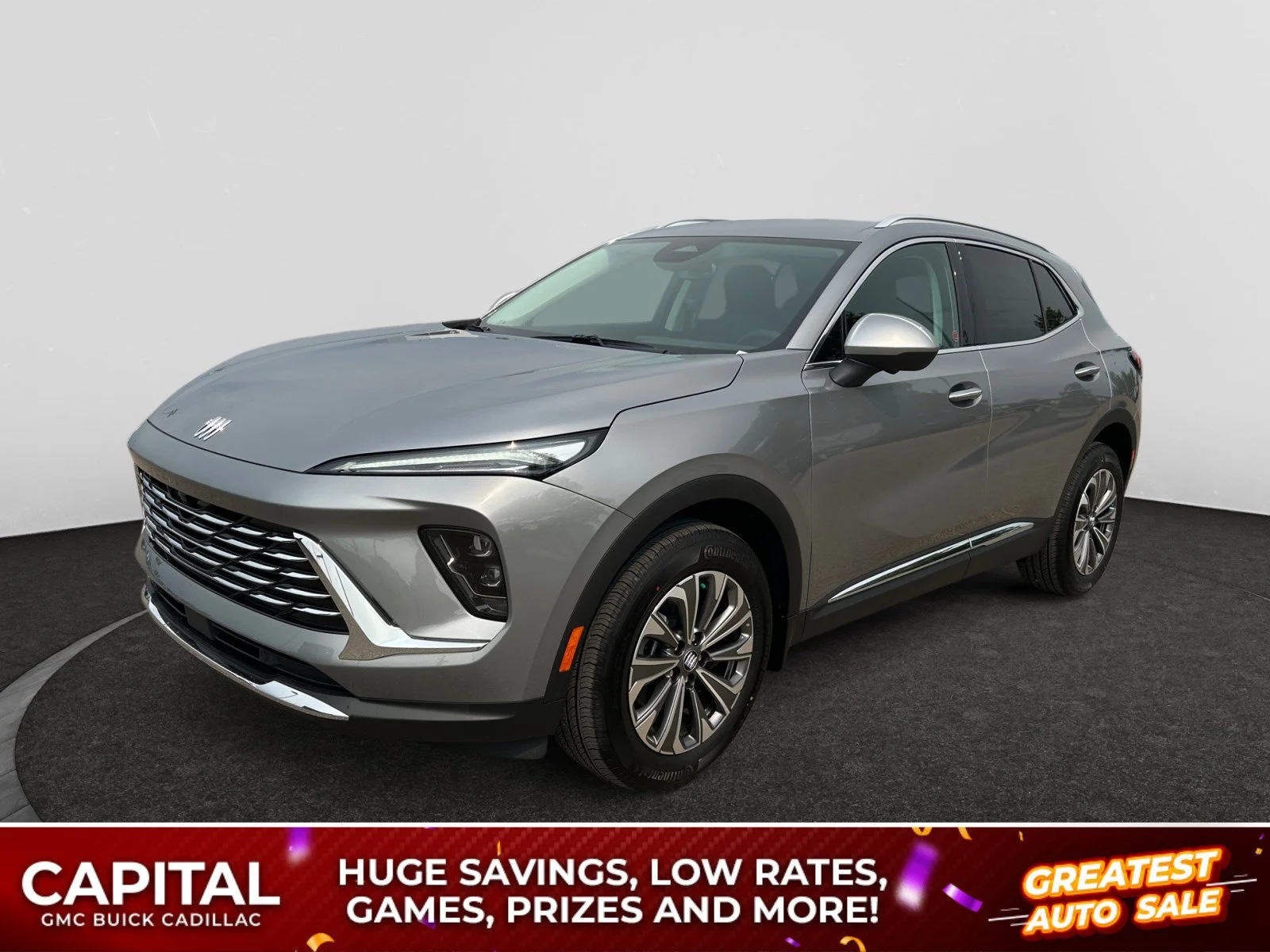 New 2026 Moonstone Grey Metallic Buick Preferred AWD image 1