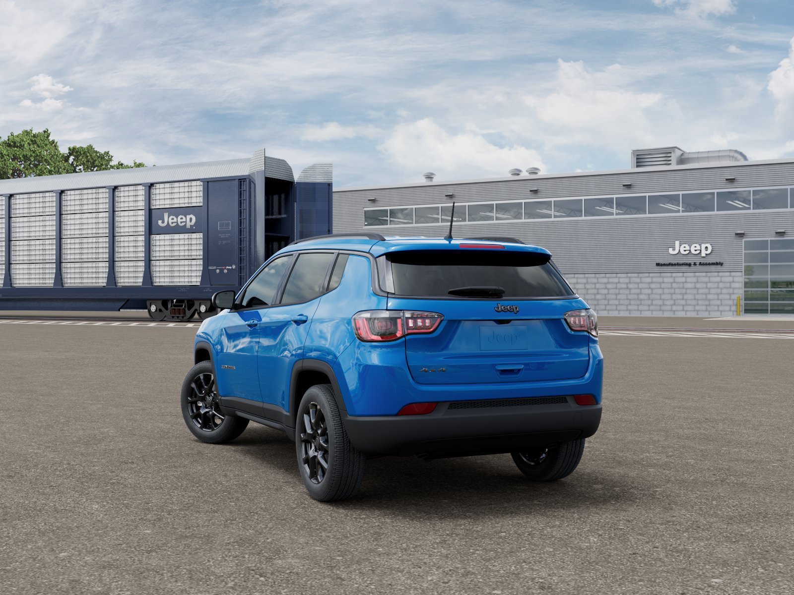 New 2026 Hydro Blue Pearlcoat Jeep Latitude image 2