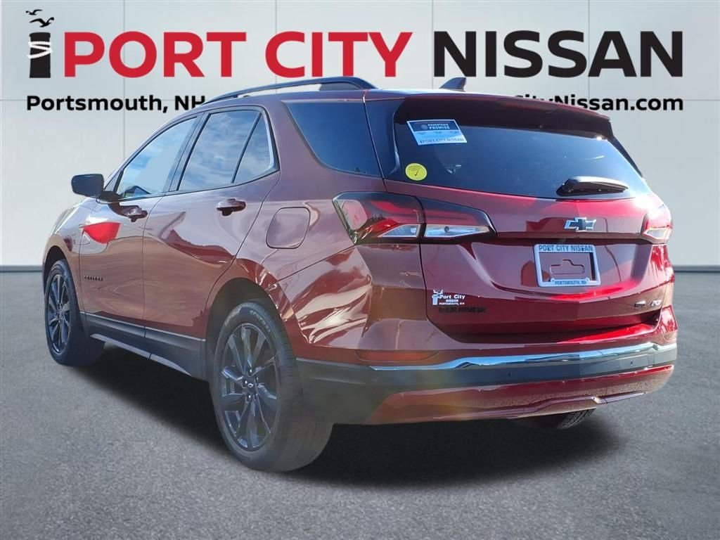 Used 2022 Cherry Red Chevrolet RS AWD W/PANORAMIC SUNROOF image 34