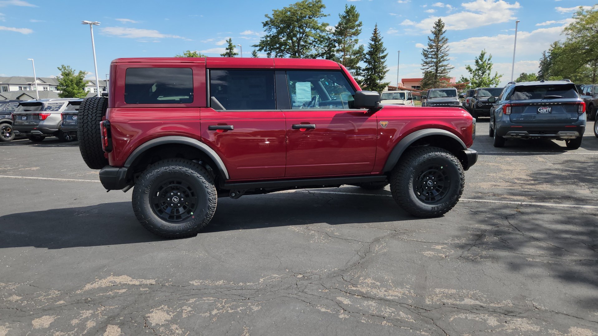 New 2026 Ruby Red Metallic Tinted Clearcoat Ford Badlands image 8