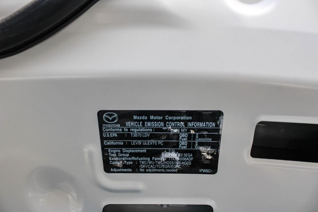 New 2026 Snowflake White Pearl Mazda 2.5 Turbo Premium Plus AWD image 13