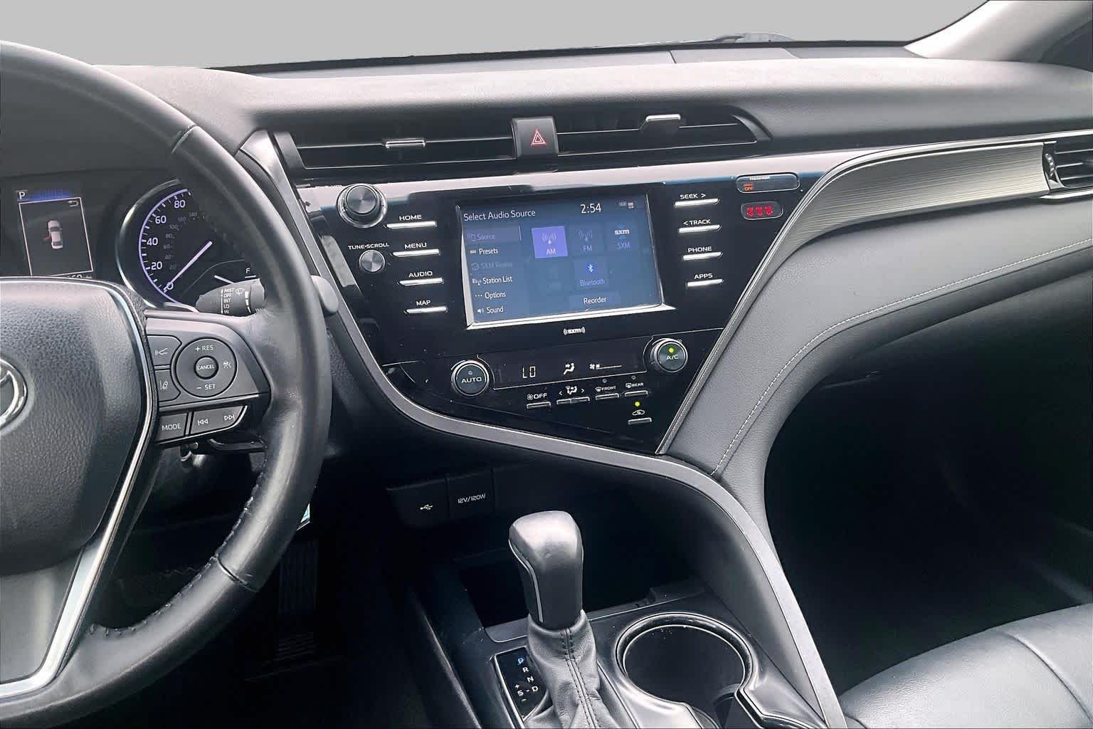 Used 2020 Midnight Black Metallic Toyota SE image 6