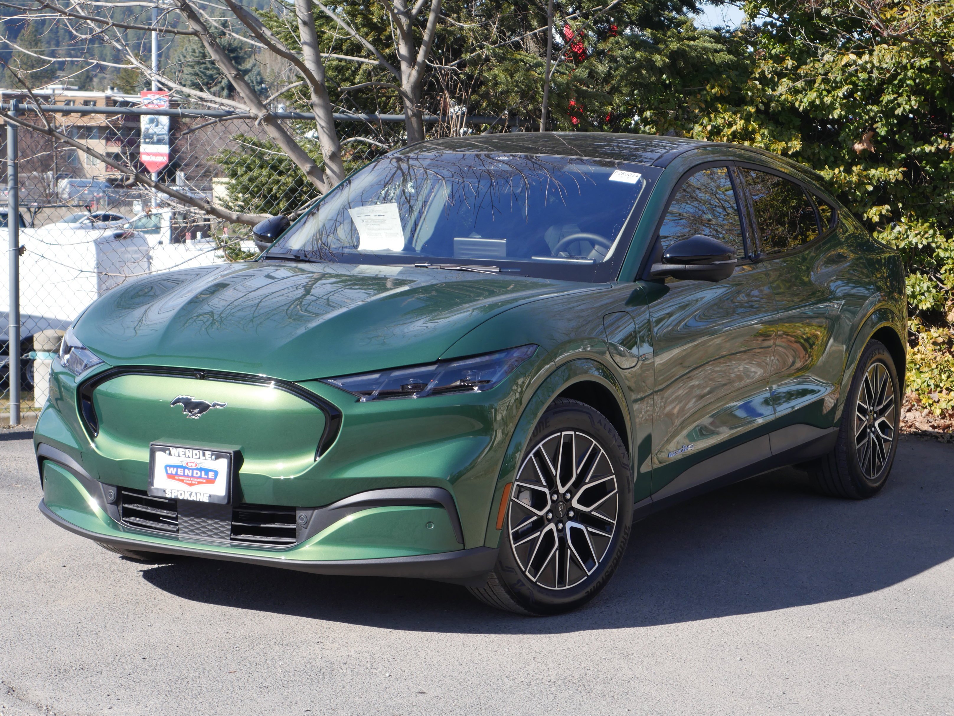 Certified 2025 Ford Mustang Mach-E Premium AWD with VIN 3FMTK3SU2SMA45218 for sale in Spokane, WA