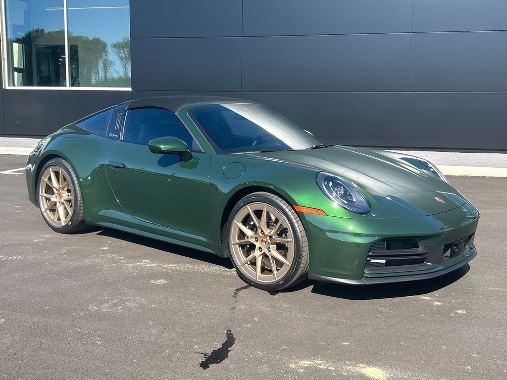 Used 2026 Green Porsche Targa 4S image 2