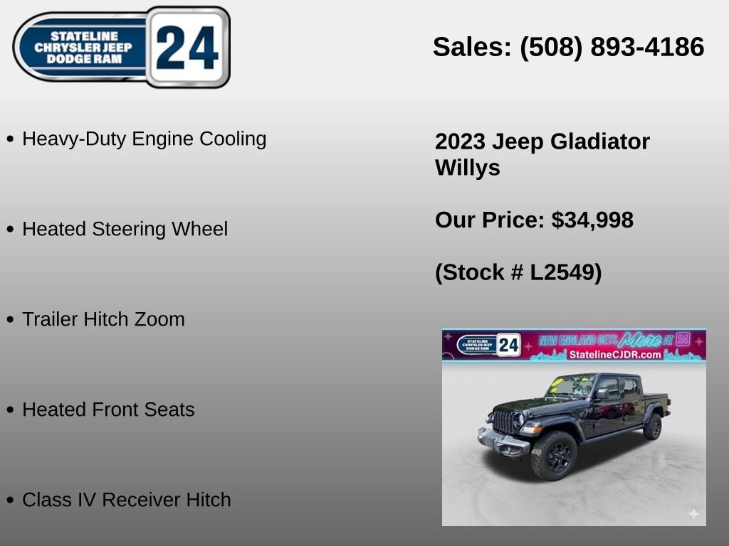 Used 2023 Black Jeep Willys image 11