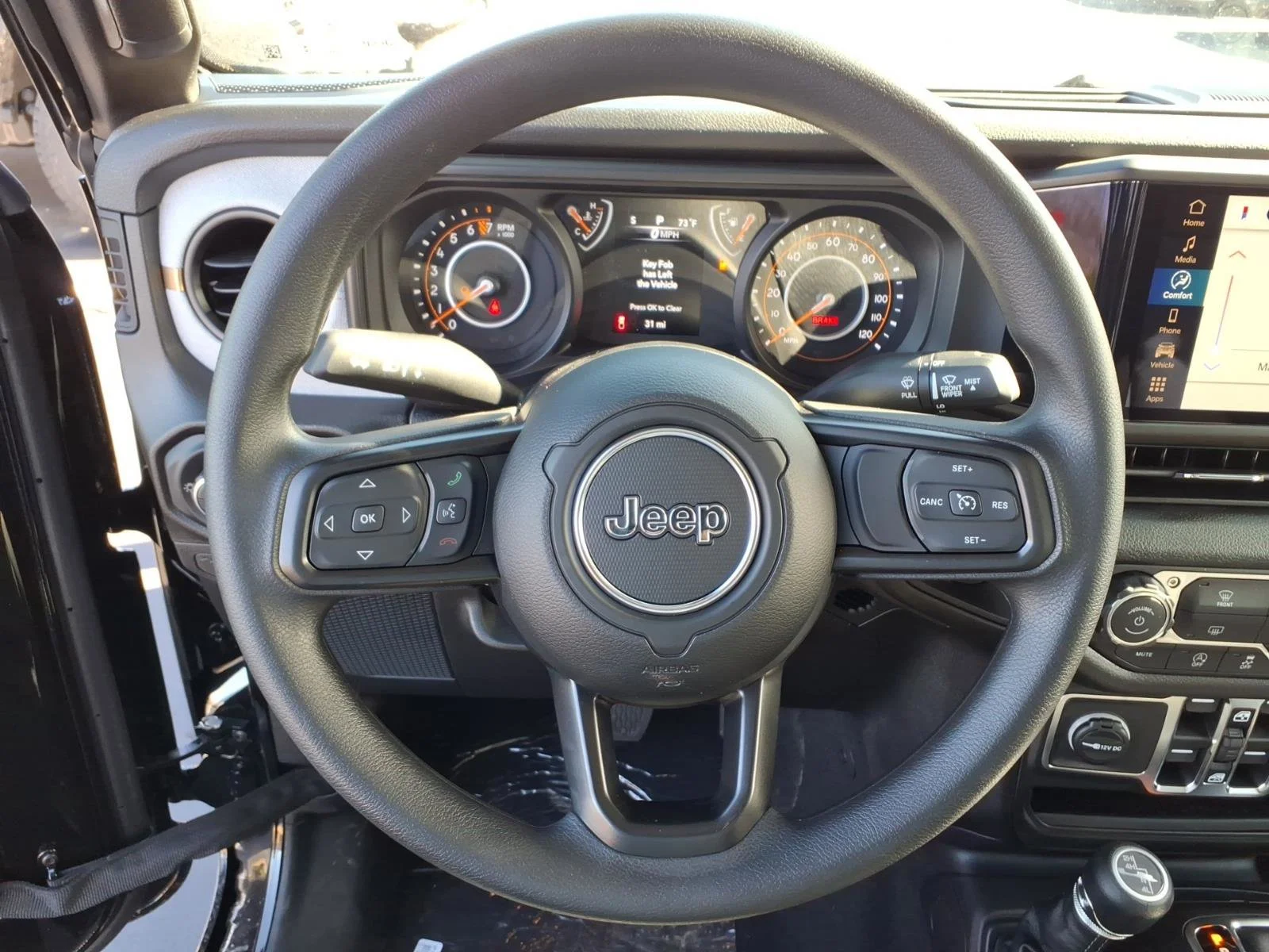 New 2026 Black Clearcoat Jeep Sport image 12