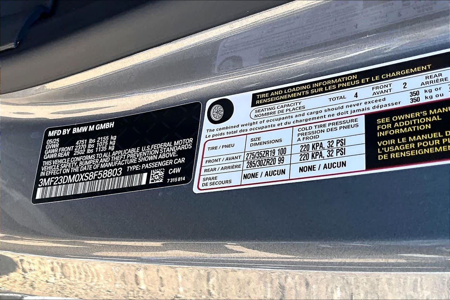 Certified Used 2025 Skyscraper Grey Metallic BMW  image 31