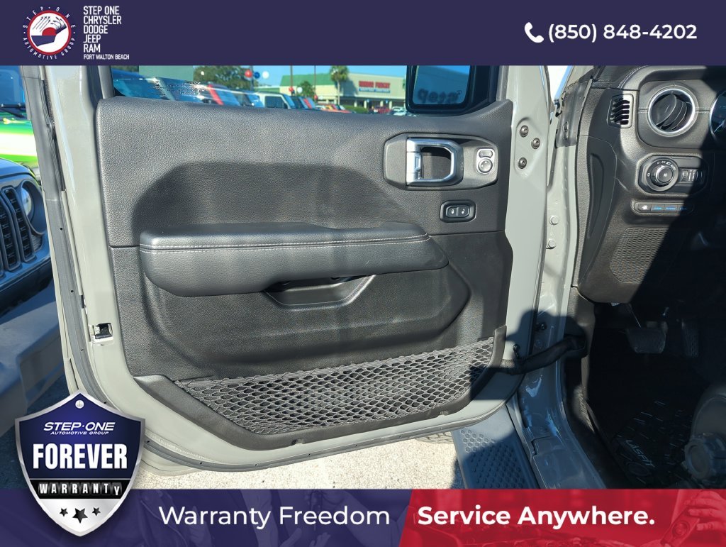 Used 2022 Gray Jeep Unlimited Sahara 4xe image 15