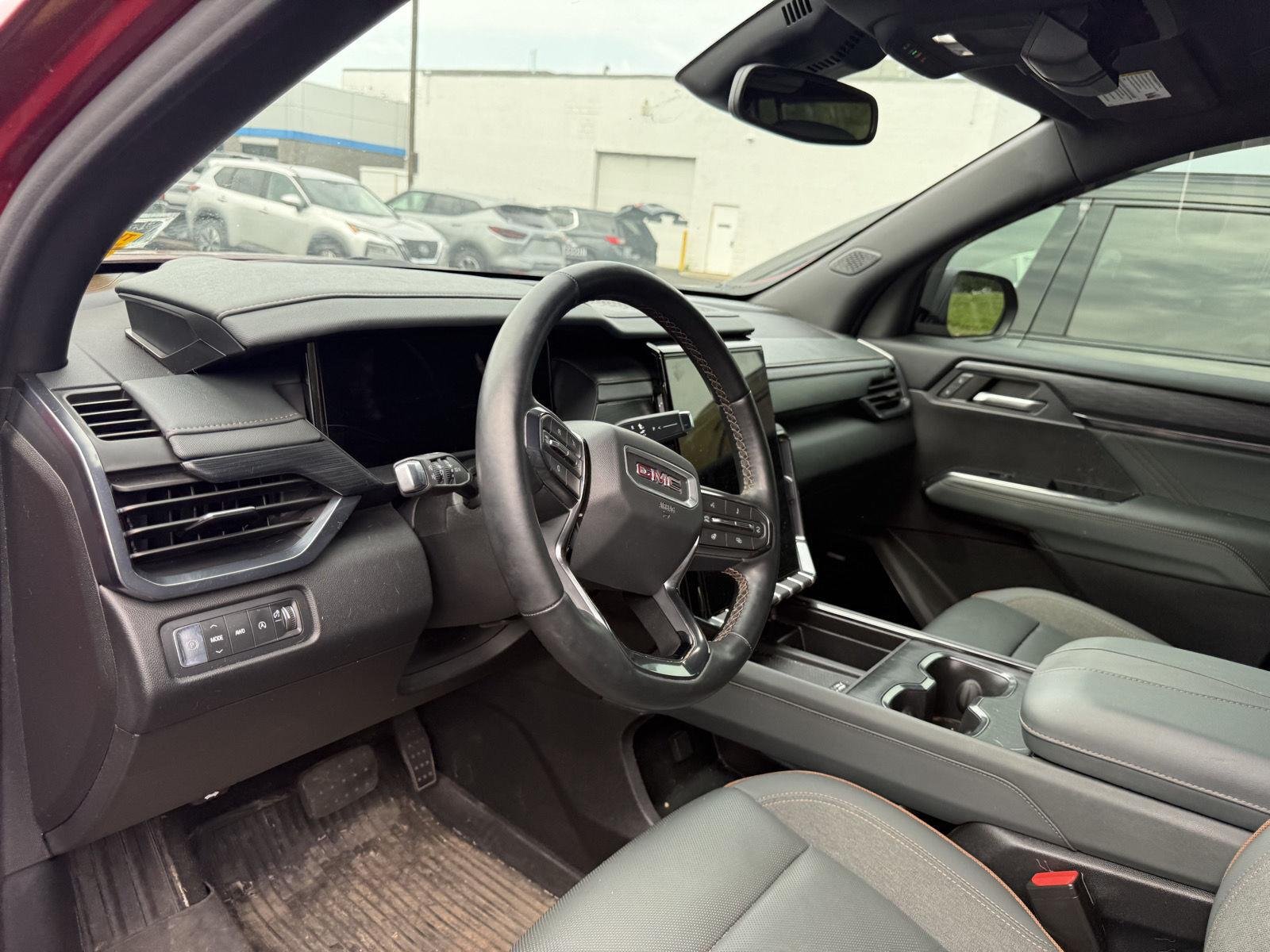 Used 2024 Volcanic Red Tintcoat GMC AWD AT4 image 8