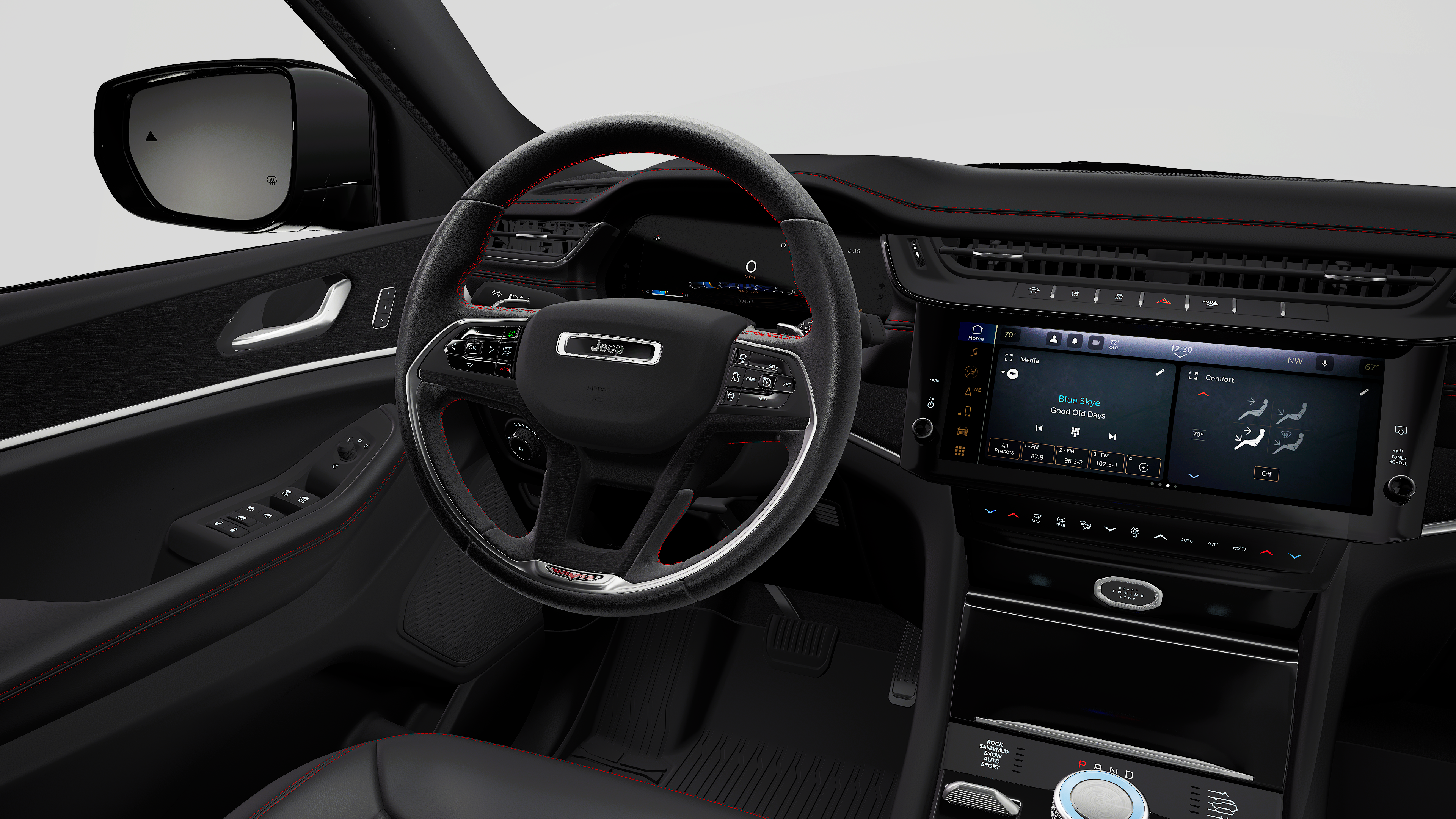 New 2027 Sting-Gray Clear-Coat Paint Jeep Trailhawk image 9