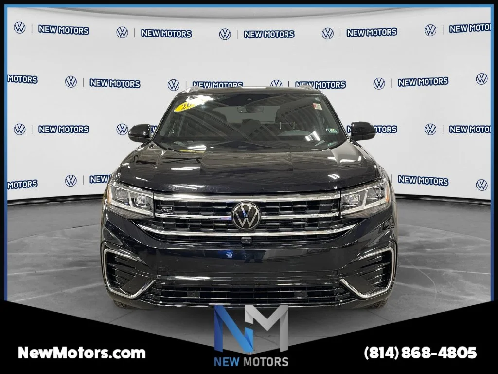 Used 2023 Deep Black Pearl Effect Volkswagen 3.6L V6 SEL Premium R-Line image 8