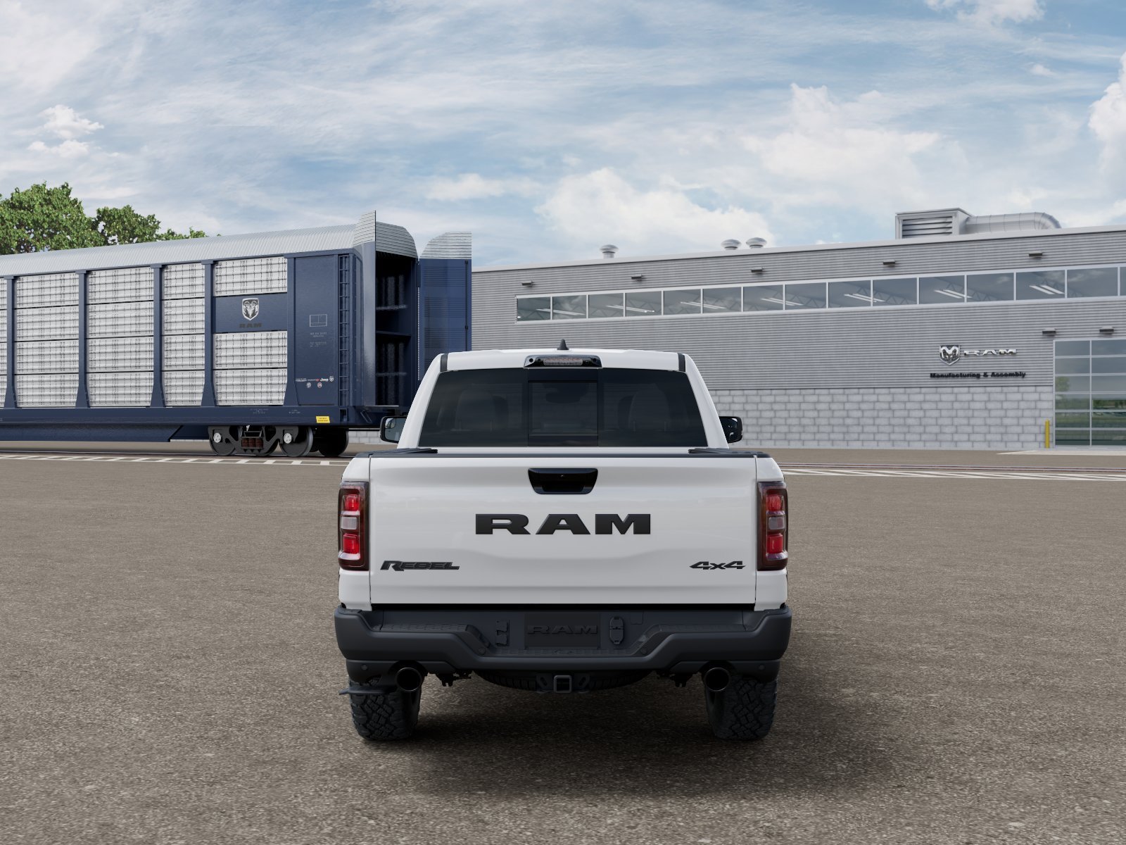 New 2027 Bright White Clearcoat RAM Rebel image 7