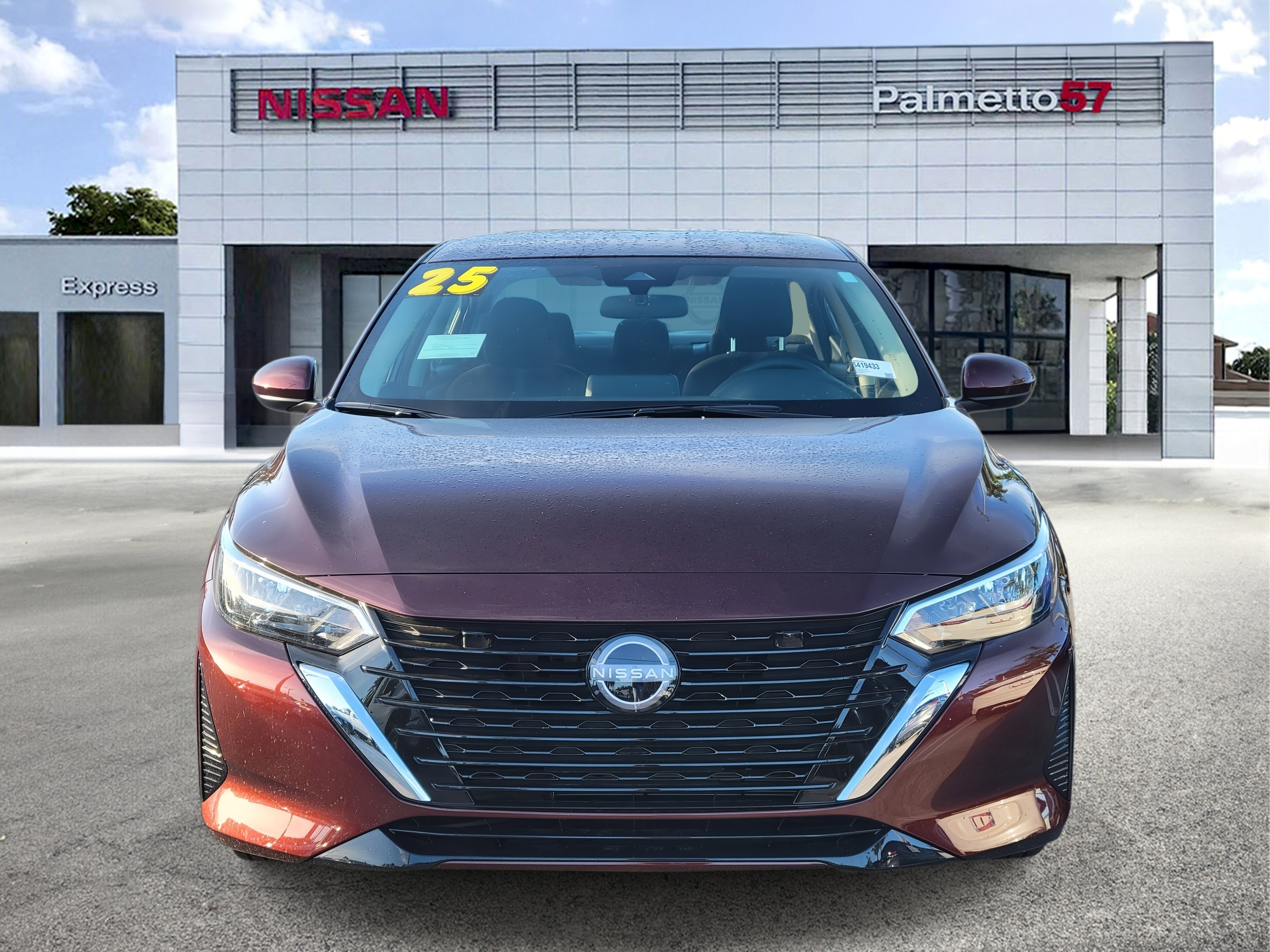 Used 2025 Nissan Sentra SV with VIN 3N1AB8CV9SY419433 for sale in Miami Gardens, FL