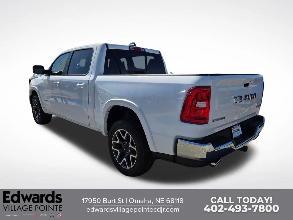 New 2026 Bright White Clear-Coat Exterior Paint RAM Laramie image 5