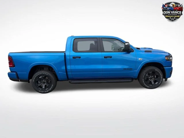 New 2026 Hydro Blue Pearl-Coat Exterior Paint RAM Big Horn/Lone Star image 6