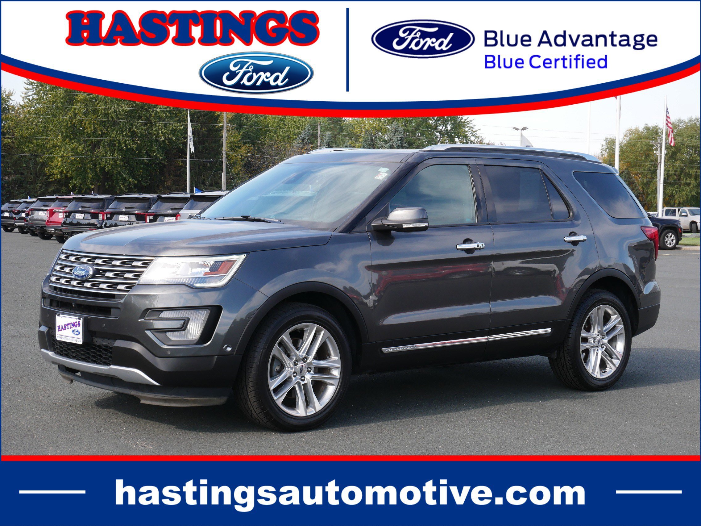 Certified Used 2017 Gray Ford Limited image 1