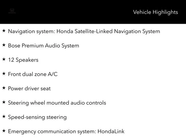 Certified Used 2024 Platinum White Pearl Honda 1.5T 4D TOURING image 36