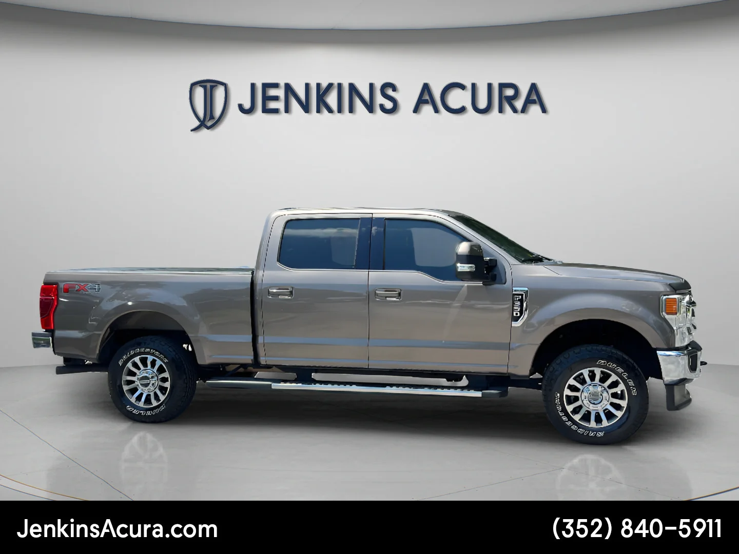 Used 2022 Stone Gray Metallic Ford LARIAT image 2