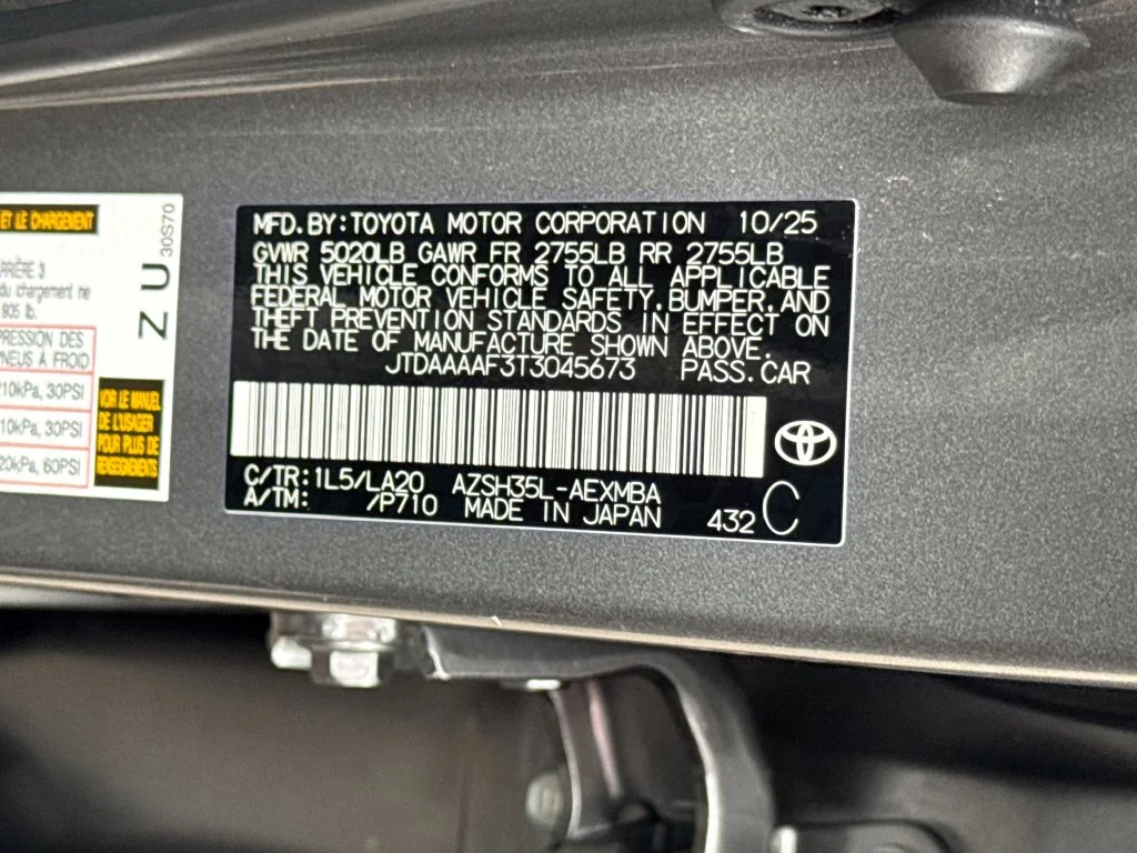Used 2026 Gray Toyota XLE image 45