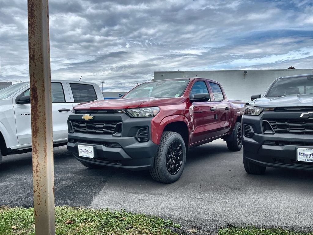 New 2026 Radiant Red Tintcoat Chevrolet WT image 1