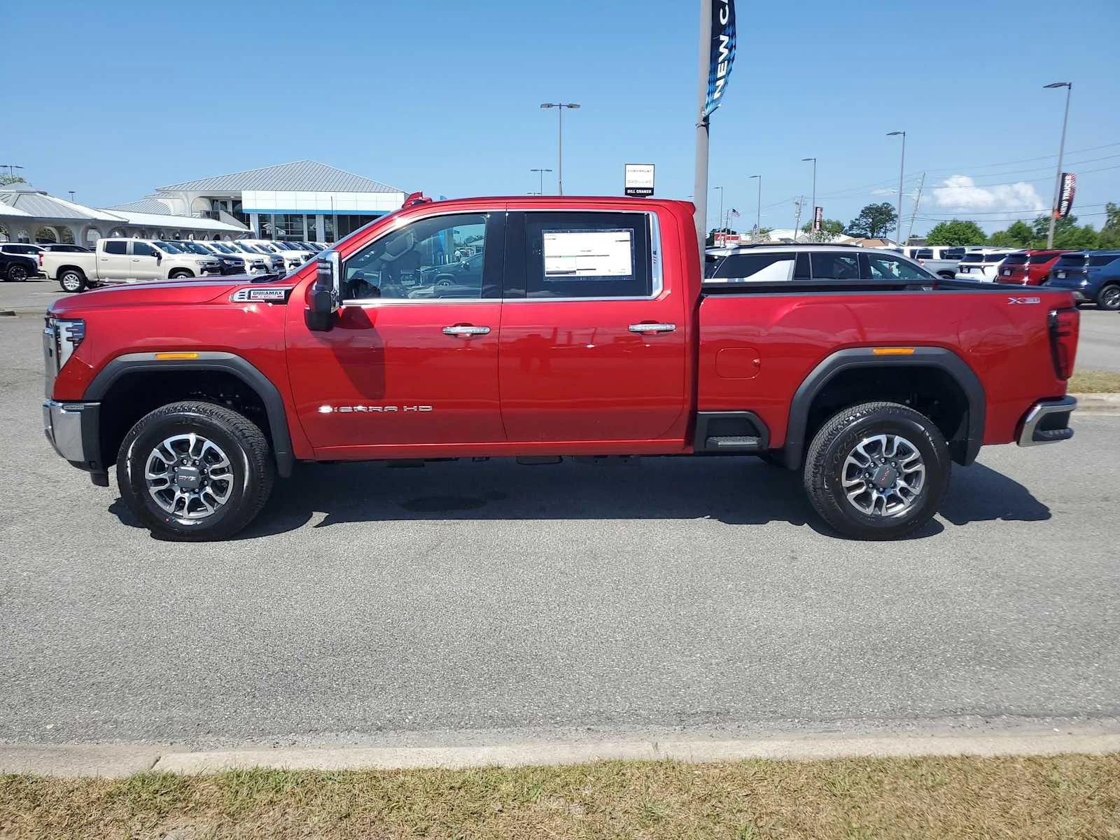 New 2026 Volcanic Red Tintcoat GMC SLT image 2