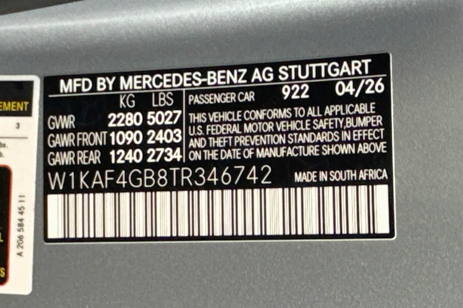 New 2026 Cirrus Silver Metallic Mercedes-Benz C 300 image 30