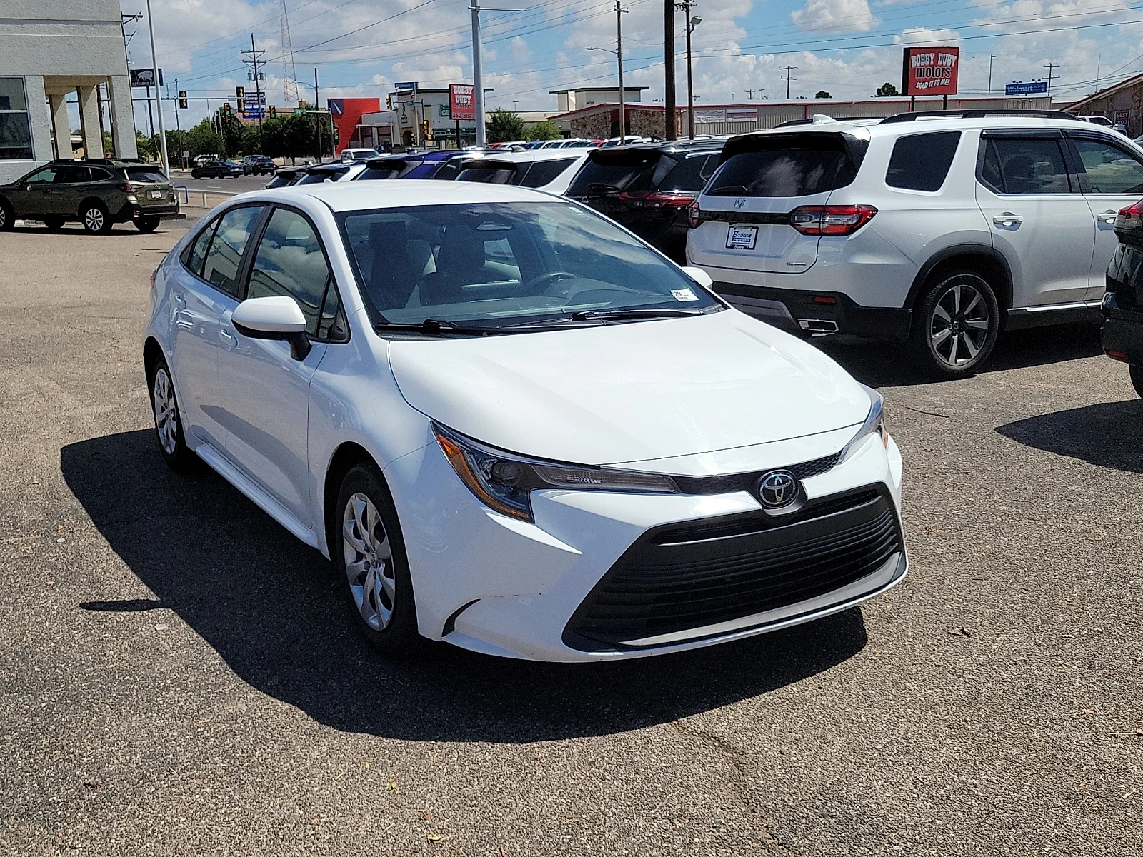 Certified Used 2024 Ice Toyota LE image 2