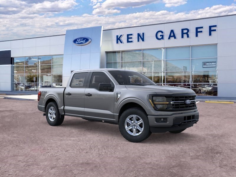 New 2026 Carbonized Gray Metallic Ford XLT image 7