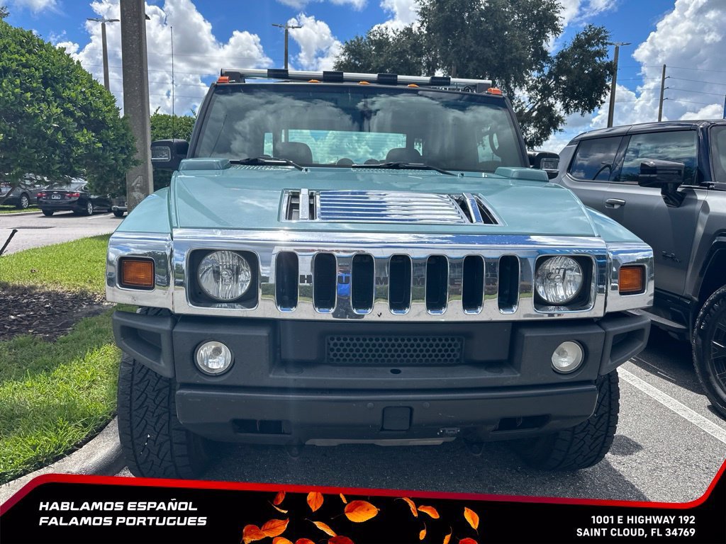 Used 2007 Glacier Blue Metallic HUMMER SUT image 2
