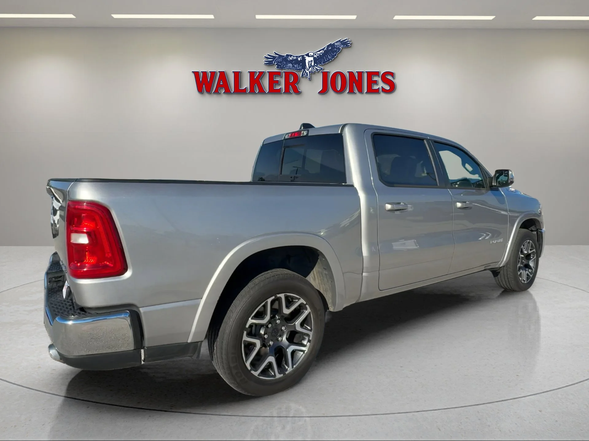 Used 2025 Billet Silver Metallic Clearcoat Ram Laramie image 3