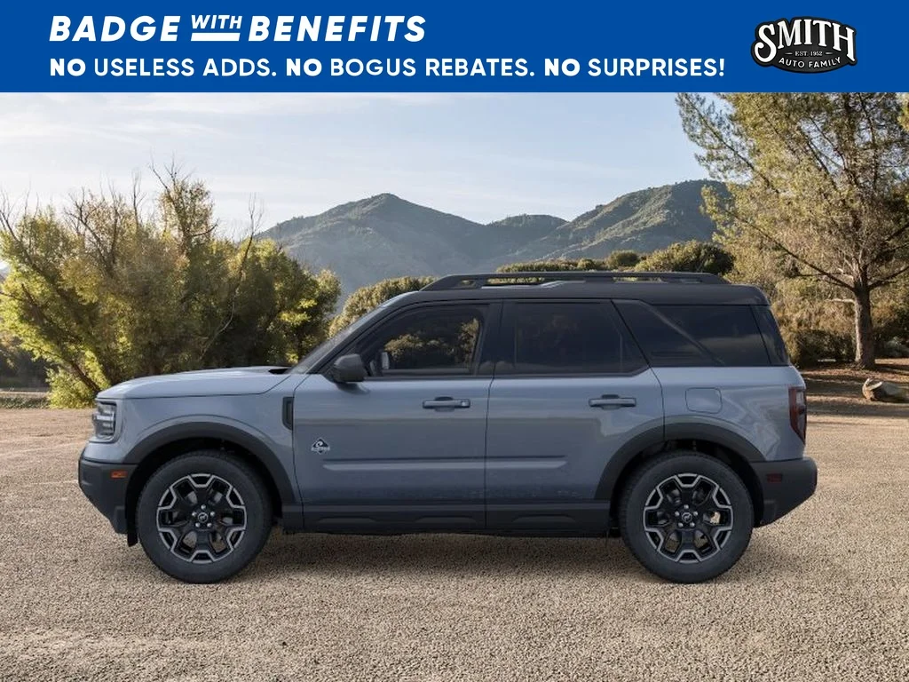 New 2026 Azure Gray Metallic Tri-Coat Ford Outer Banks® image 4