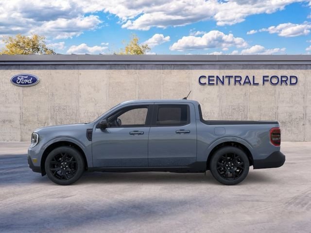 New 2025 Azure Gray Metallic Tri-Coat Ford Lariat® image 3