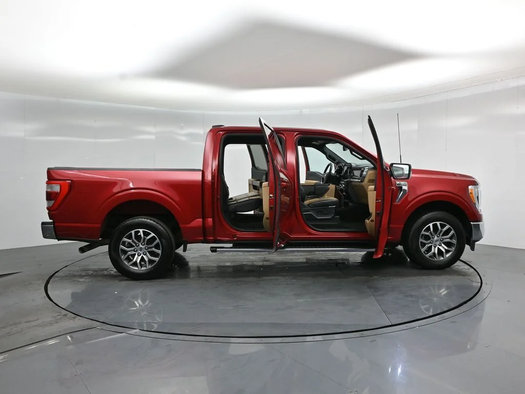 Certified Used 2022 Red Ford Lariat image 5