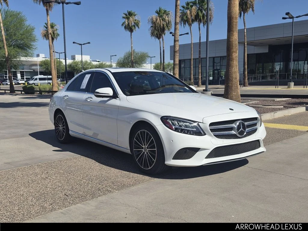 Used 2021 White Mercedes-Benz C 300 image 9