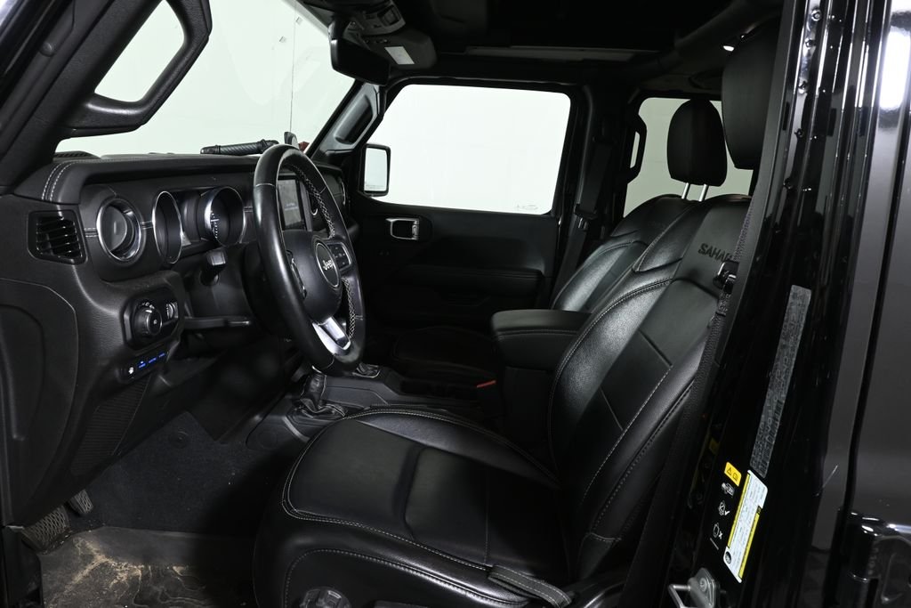 Used 2023 Black Jeep Sahara 4xe image 3