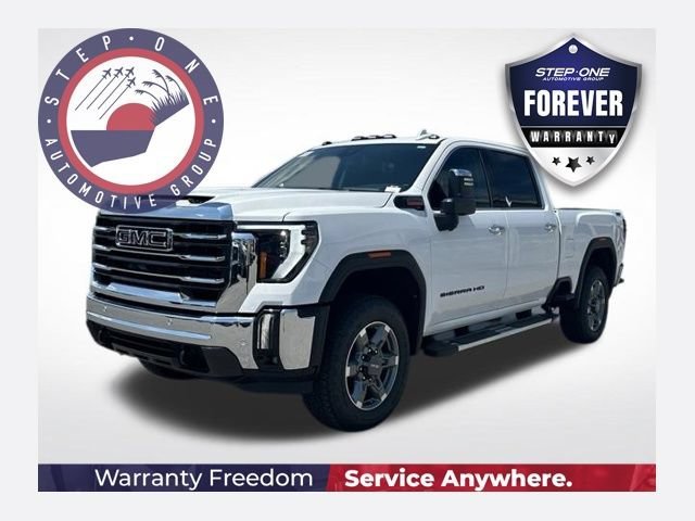New 2026 Summit White GMC SLT image 1