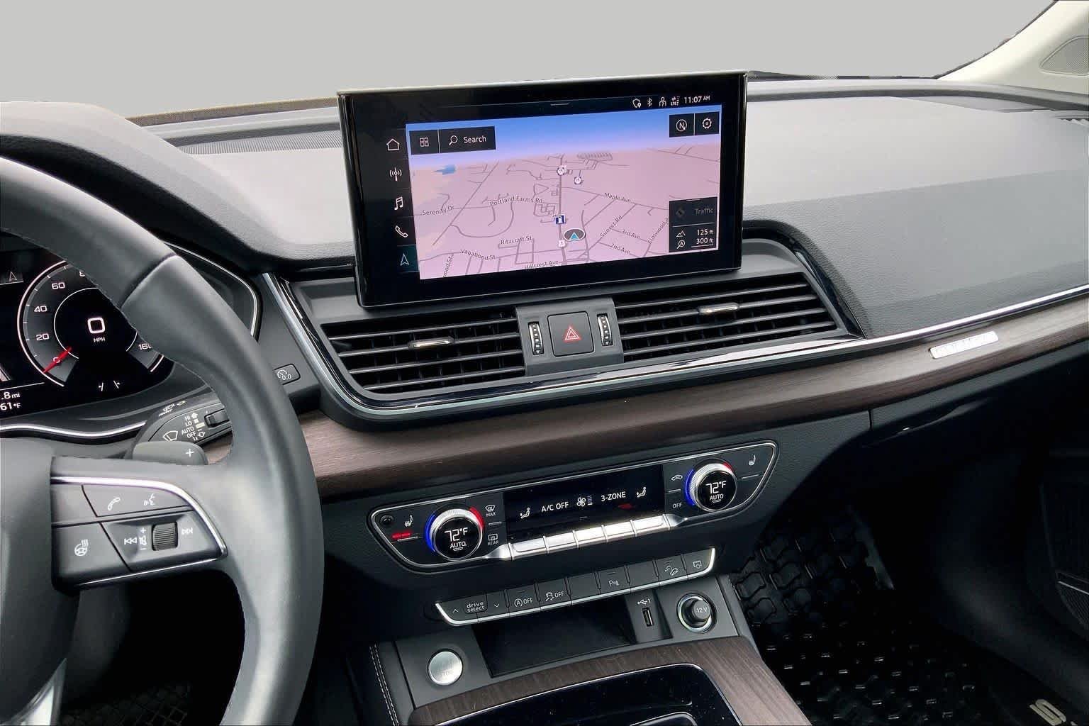 Used 2021 WHITE Audi Premium Plus image 6