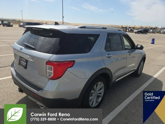Used 2022 Iconic Silver Metallic Ford Limited image 4
