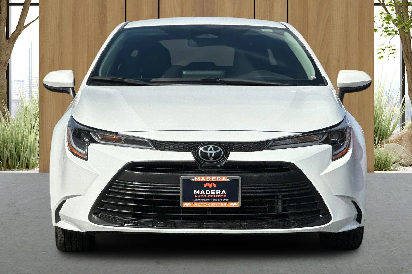 Used 2025 White Toyota LE image 9