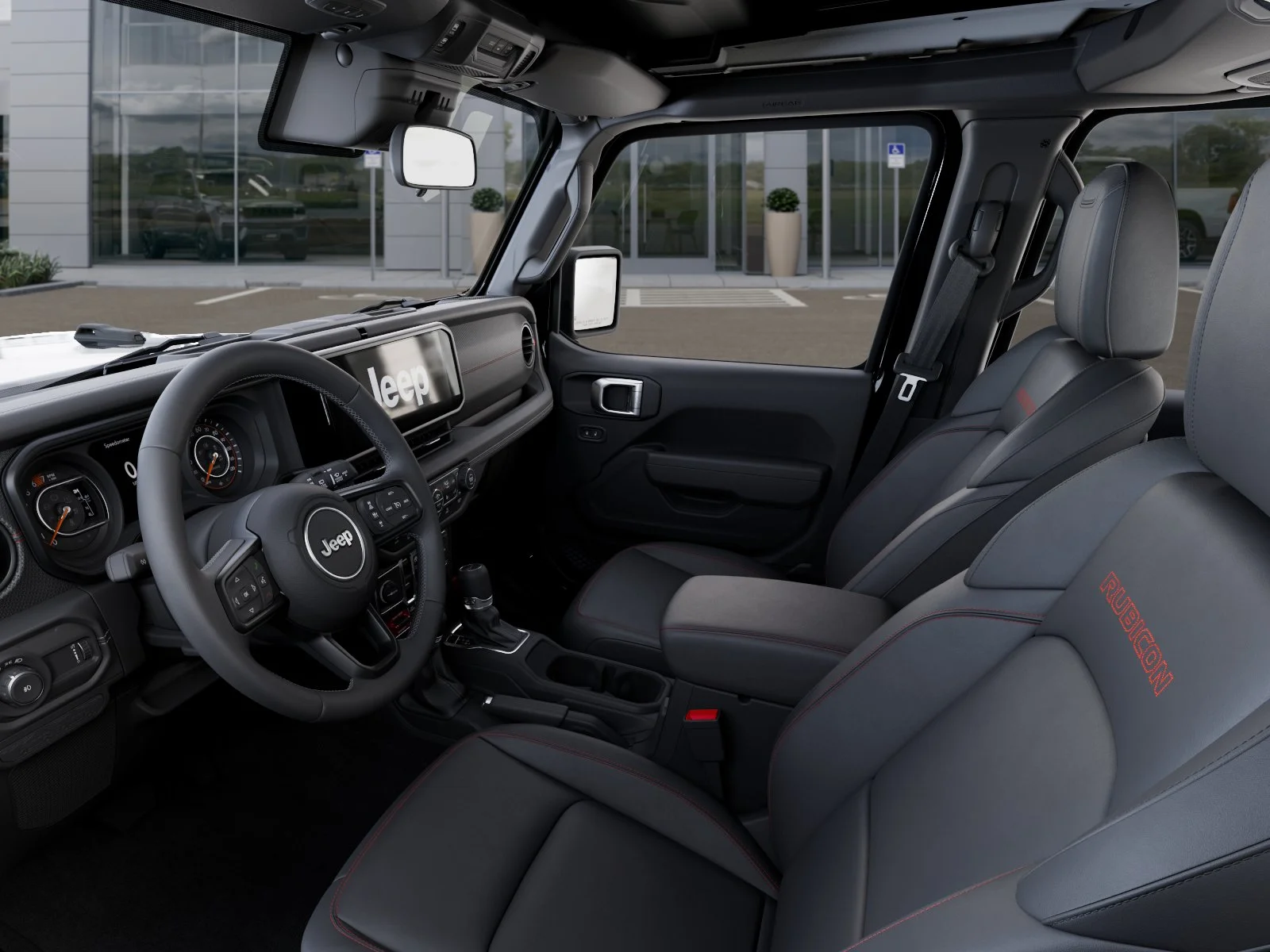 New 2026 Black Clear-Coat Exterior Paint Jeep Rubicon image 47