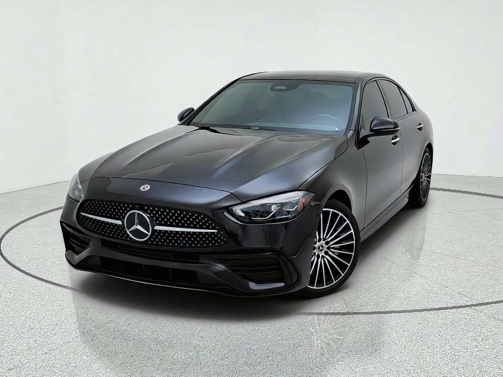 Certified Used 2024 Black Mercedes-Benz C 300 image 2