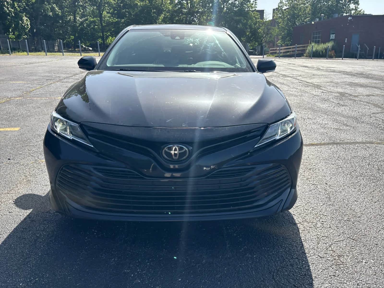 Used 2019 Midnight Black Metallic Toyota LE image 18