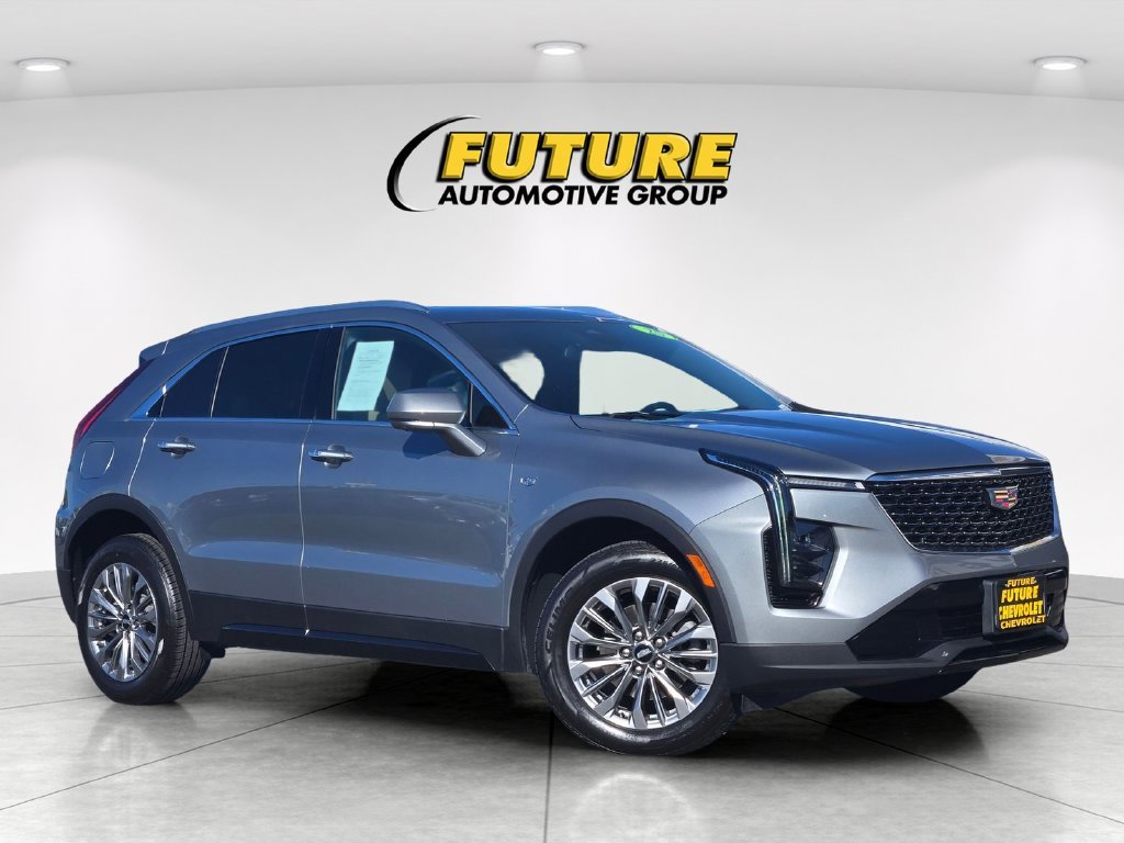 Used 2025 Silver Cadillac Premium Luxury image 1