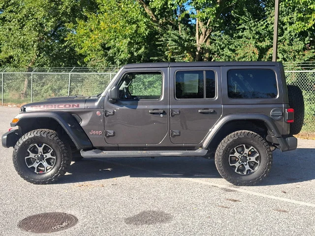 Used 2018 Gray Jeep Unlimited Rubicon image 4
