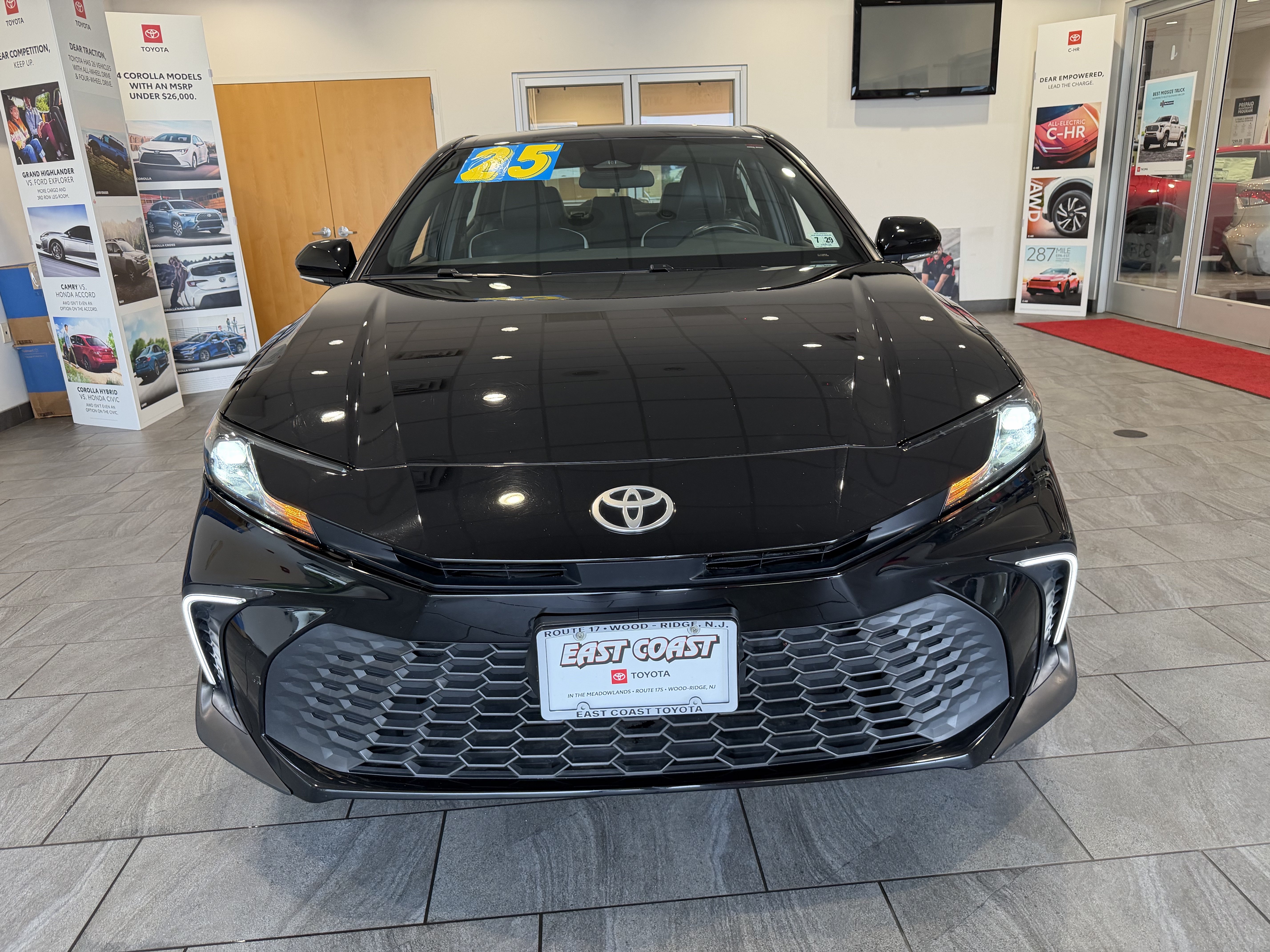 Used 2025 Black Toyota SE image 45