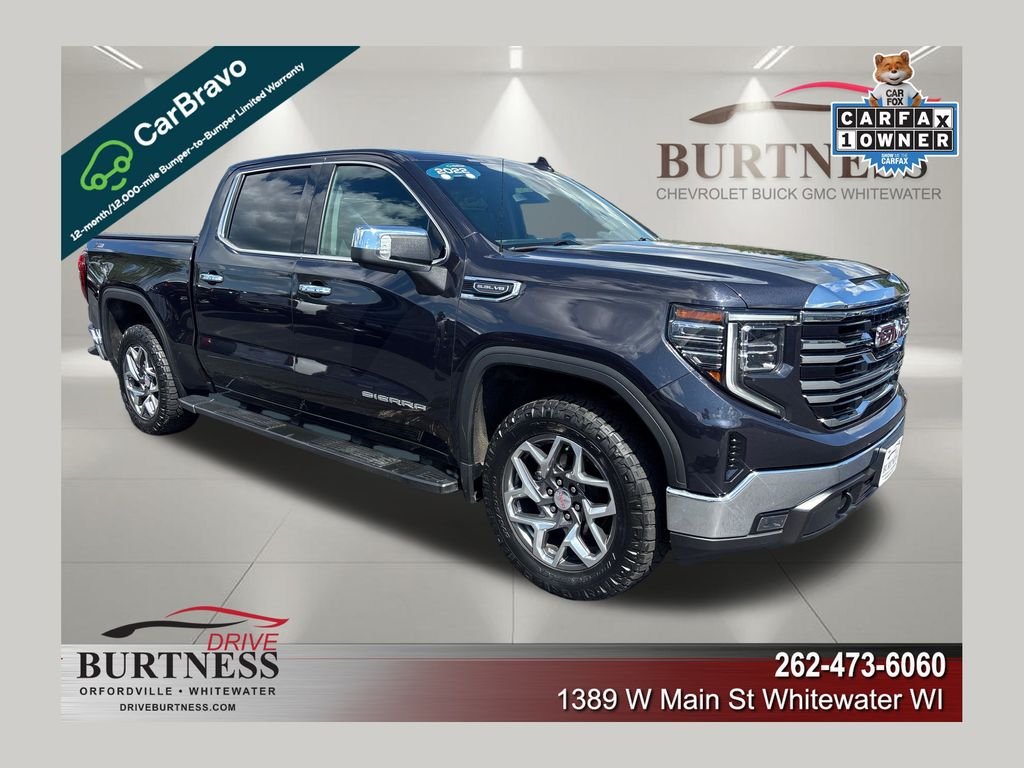 Used 2022 Silver GMC SLT image 1