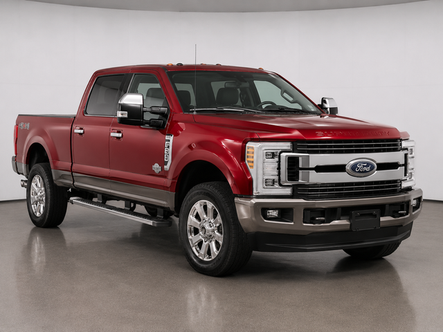 Used 2019 Red Ford King Ranch image 1